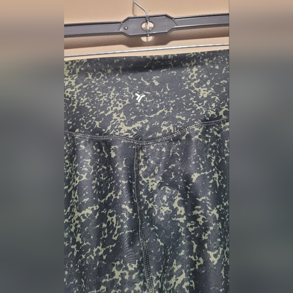 NWT Old Navy High-Waisted PowerSoft Pocket Joggers Girls Size XXL 18 Green Black - Picture 7 of 10